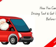 Get Driving Licence Before Christmas